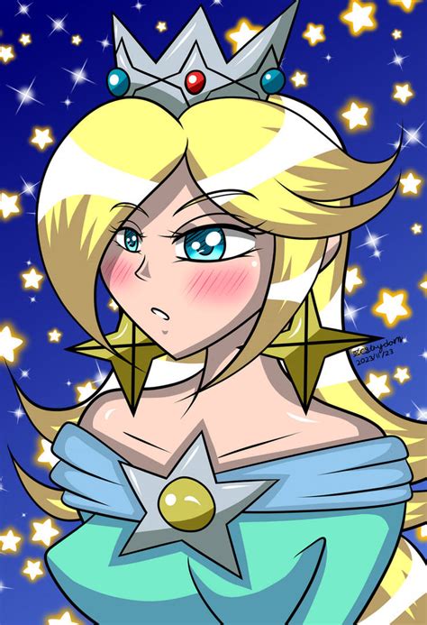 Digital Doodle - Super Mario Galaxy Rosalina! by MeltyRainbowBunny on DeviantArt