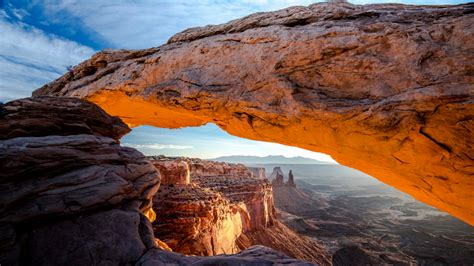 Mesa Arched - In Explore 17th Jan 2014 This is the fabulous Mesa Arch at the Canyonlands ...