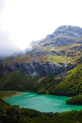 Blue lake, New Zealand | The landscape fron the Routeburn tr… | Flickr