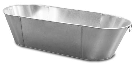 Tin Bath - Galvanised Steel Bath - Handmade In England - Sherpa Tools