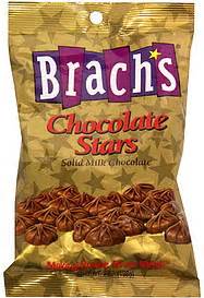 Brach's Chocolate Stars 7.0 oz Nutrition Information | ShopWell