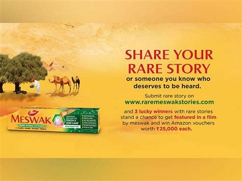 Dabur Meswak Recognises and Showcases Rare Stories That Are Sure to ...