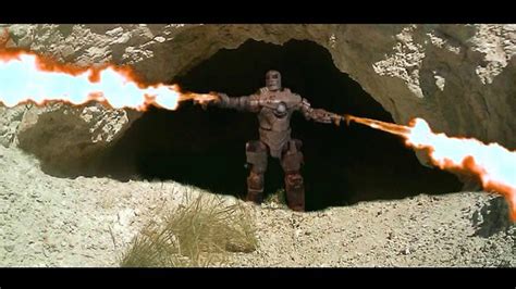 IRON MAN MARK 1 CAVE SCENE STOPMOTION - YouTube