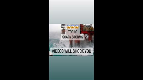 TOP 10The Terrifying North Sea Storms #northsea #scary #storm #waves #rewildnatu - YouTube