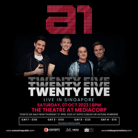 A1 - Twenty Five Live in Singapore 2023 | Concert