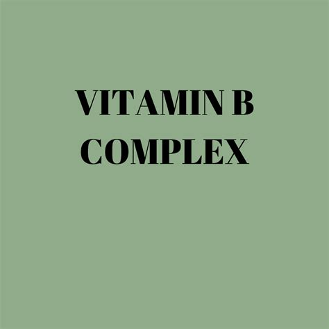 VIT B COMPLEX - IV HYDRATION ADD-ONS - Re-Spa | Health and Wellness ...