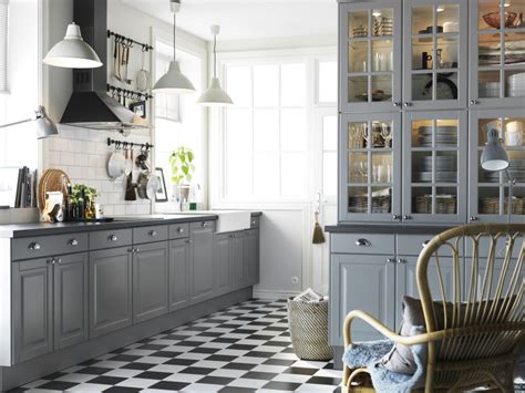 5 IKEA grey kitchen ideas - Interior Design Inspirations