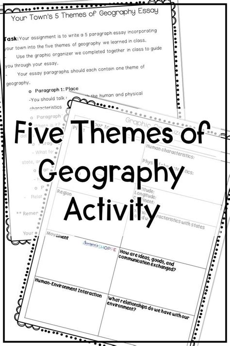 5 Themes Of Geography Worksheet - Joanne Thoma's 2nd Grade Math Worksheets