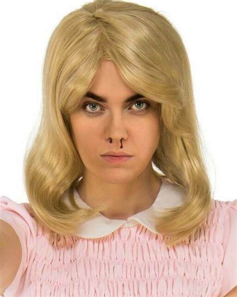 Stanger Things Eleven Blonde Wig Netflix El Jane Hopper Costume Licensed | eBay