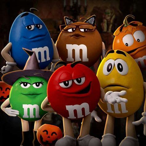 Pin by Amber Lisi on M&M craze!¡ | M&m characters, Halloween chocolate ...