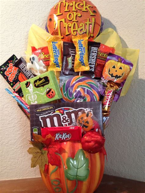 Halloween Candy Bouquets | Halloween care packages, Candy bouquet ...