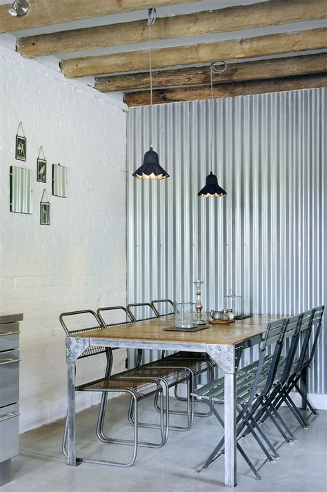 Corrugated Metal in Interior Design | MountainModernLife.com
