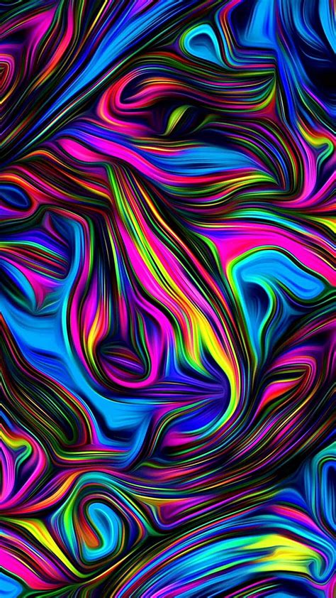 Funky colors, funky bright, fantasy, HD phone wallpaper | Peakpx