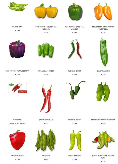 Sweet pepper seeds – try all of our delicious varieties. Plus, make sure to check out our Hatch ...