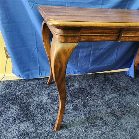 Solid Wood Desk Table w Drawer 48x26x30 | EstateSales.org
