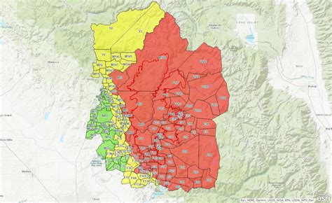 Dry Creek Fire Map