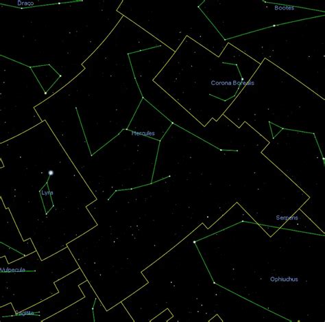 Hercules Constellation Facts, Stars, Map and Myth of The Warrior - Universe Guide