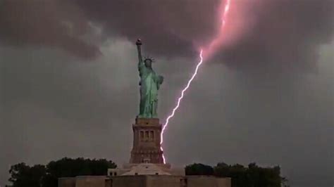 Statue Of Liberty Lightning Strike 2024 Live Stream - Eda Kathye