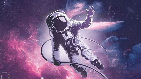 Wallpaper astronaut, spacesuit, space, art hd, picture, image ...