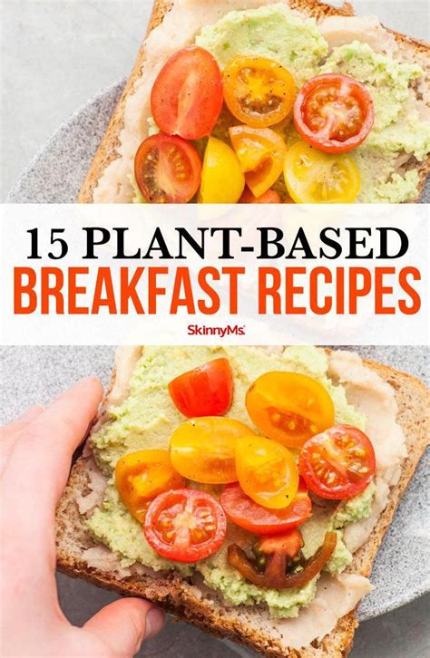 15 Plant-Based Breakfast Recipes | Plant based recipes breakfast, Plant ...