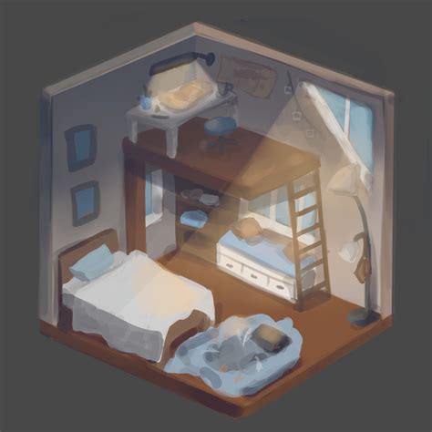 ArtStation - Character Room Concept