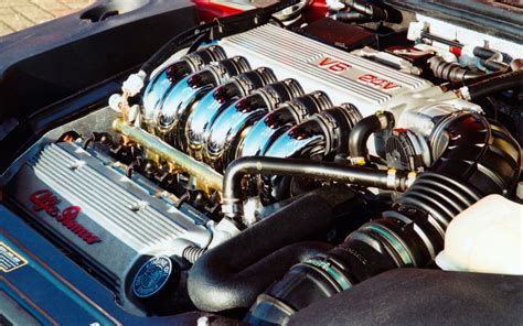 A beautiful Alfa V6 engine [1680x1050] | Alfa romeo gtv, Alfa romeo ...