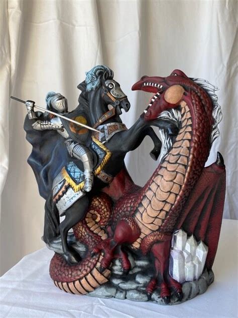 Knight Vs Dragon - Ceramic Arts Boutique