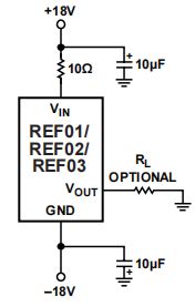 REF02 Voltage References: Circuit, Pinout, and Datasheet