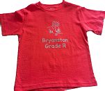 Bryanston Primary Grade R Red T-shirt – schoolandleisure