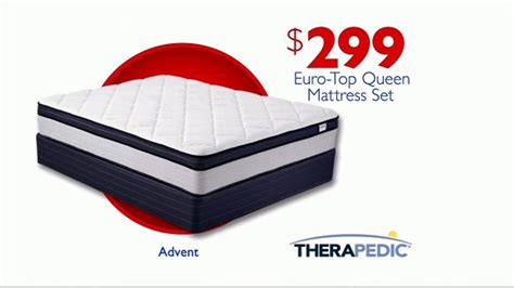 Rooms to Go Storewide Mattress Sale TV Commercial, 'Euro-Top Mattress ...