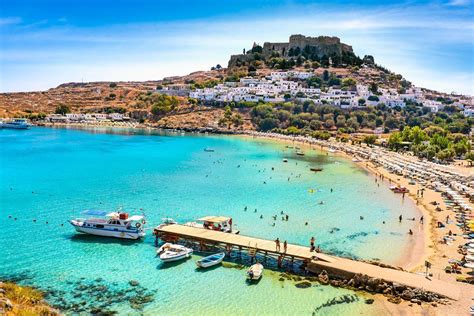 Rhodes, Greece | Visiting greece, Lindos beach, Best places in greece