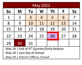 Northwest Isd Calendar 2022 - Spring Calendar 2022