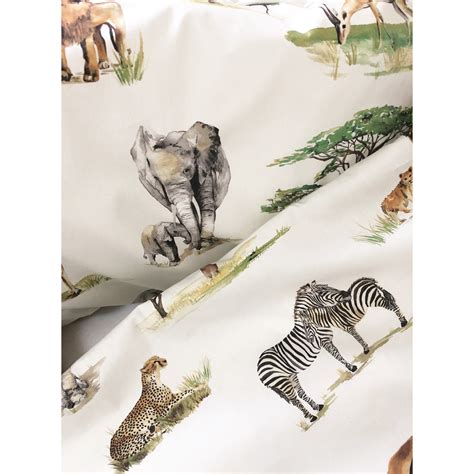 Safari Animals Children's Bedding Set - Etsy