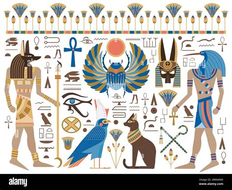 Egyptian divinity Stock Vector Images - Alamy