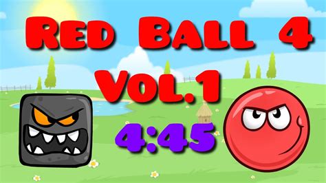 Red Ball 4 Vol.1 4:45 Speedrun - YouTube