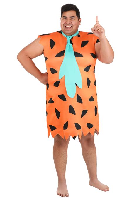 Plus Size Flintstones Fred Flintstone Costume for Men