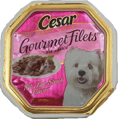 Cesar Gourmet Fillets Can Dog Food Case Rib Eye: Canned Wet Pet Food: Pet Supplies: Amazon.com