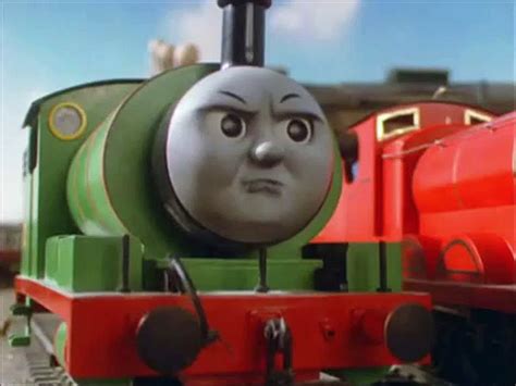 Thomas The Tank Engine Percy Angry