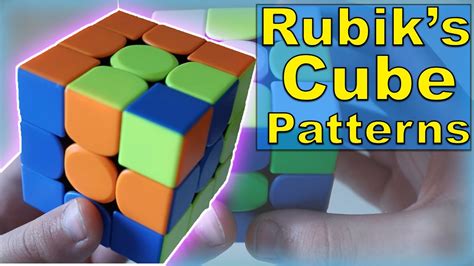 10 COOL RUBIK'S CUBE PATTERNS! (3X3 TUTORIAL) - YouTube