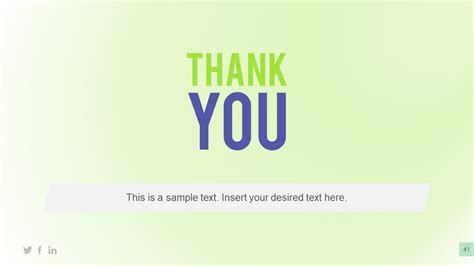 Thank You Slide Ending Presentation - SlideModel