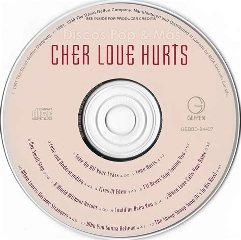 Discos Pop & Mas: Cher - Love Hurts