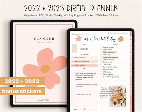 Top 26 Best Digital Planners for GoodNotes (Free & Paid) - Inspiration ...