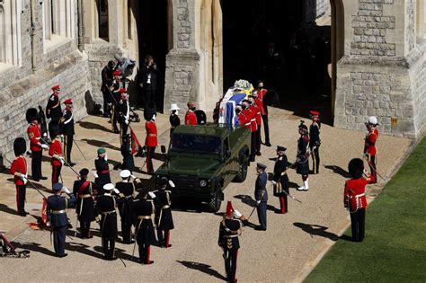 Prince Philip funeral: Pictures as Queen and nation bid farewell to the ...