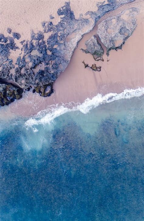 Drone Shot of a Beach · Free Stock Photo