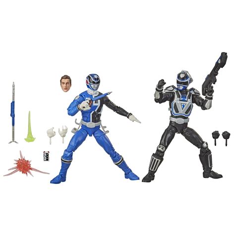 Power Rangers Hasbro Toys Lightning Collection 6 SPD Shadow Ranger ...