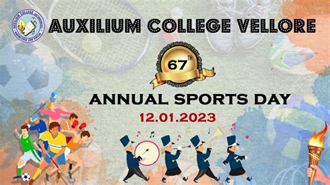 Auxilium College- 67th Annual Sports Day - 12.01.2023 - YouTube