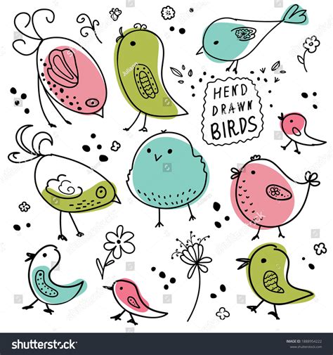 240,349 Bird Doodle Images, Stock Photos & Vectors | Shutterstock