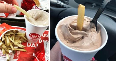 Dipping Wendys French Fries Into a Creamy Frosty Is An Experience ...