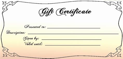 √ 30 Google Docs Gift Certificate Template | Effect Template | Free gift certificate template ...