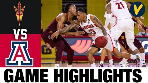 Arizona vs Arizona State Highlights | 2021 College Basketball Highlights - Win Big Sports